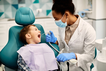 visit local pediatric dental service