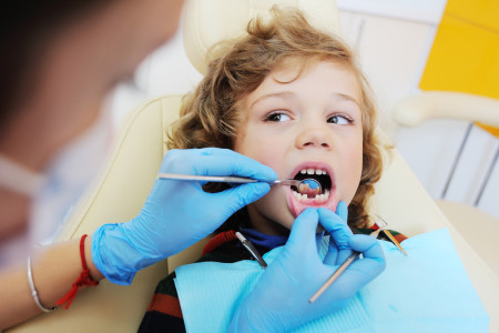 dental treatment of a child