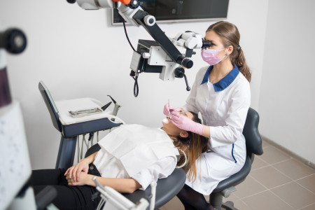 local dentist with dental tools