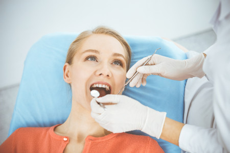 examined by dentist