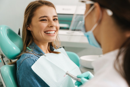 medical chair at dental clinic