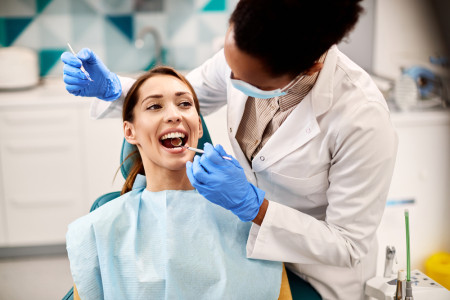 teeth checked by dentist